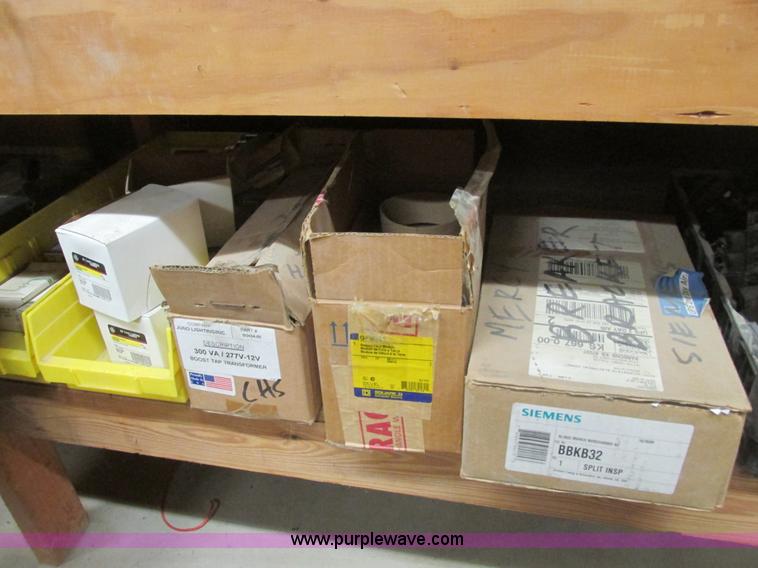 image for item F4244 Assorted electrical breaker boxes and switches