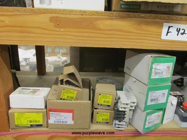 image for item F4244 Assorted electrical breaker boxes and switches