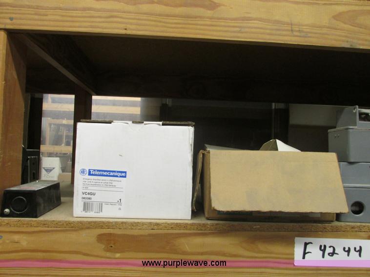 image for item F4244 Assorted electrical breaker boxes and switches
