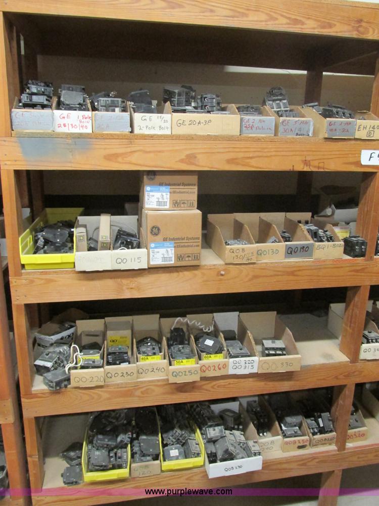 image for item F4244 Assorted electrical breaker boxes and switches