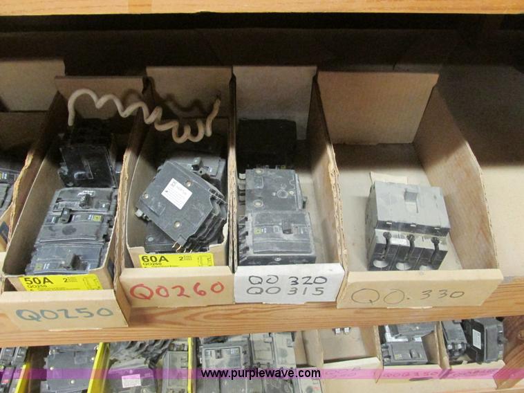 image for item F4244 Assorted electrical breaker boxes and switches