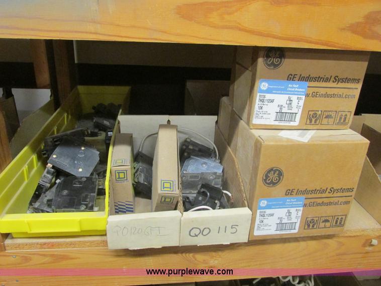 image for item F4244 Assorted electrical breaker boxes and switches