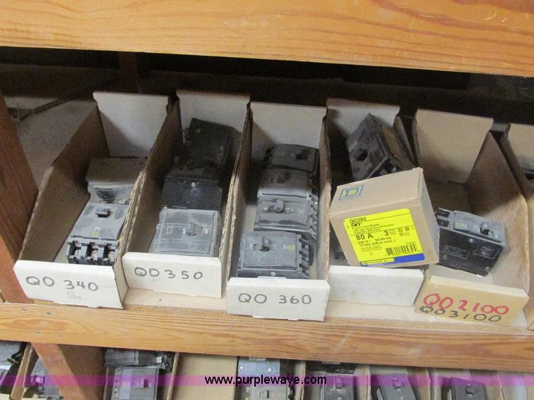 image for item F4244 Assorted electrical breaker boxes and switches