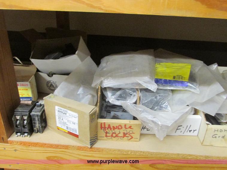 image for item F4244 Assorted electrical breaker boxes and switches