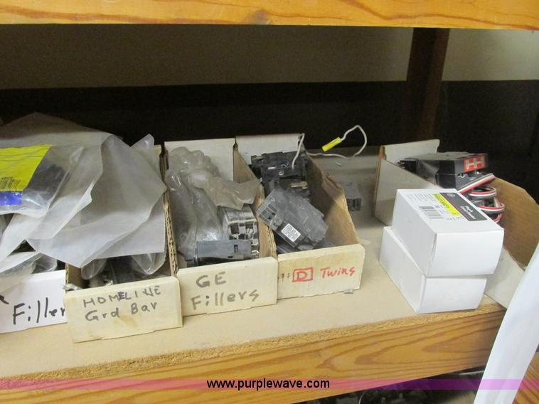 image for item F4244 Assorted electrical breaker boxes and switches