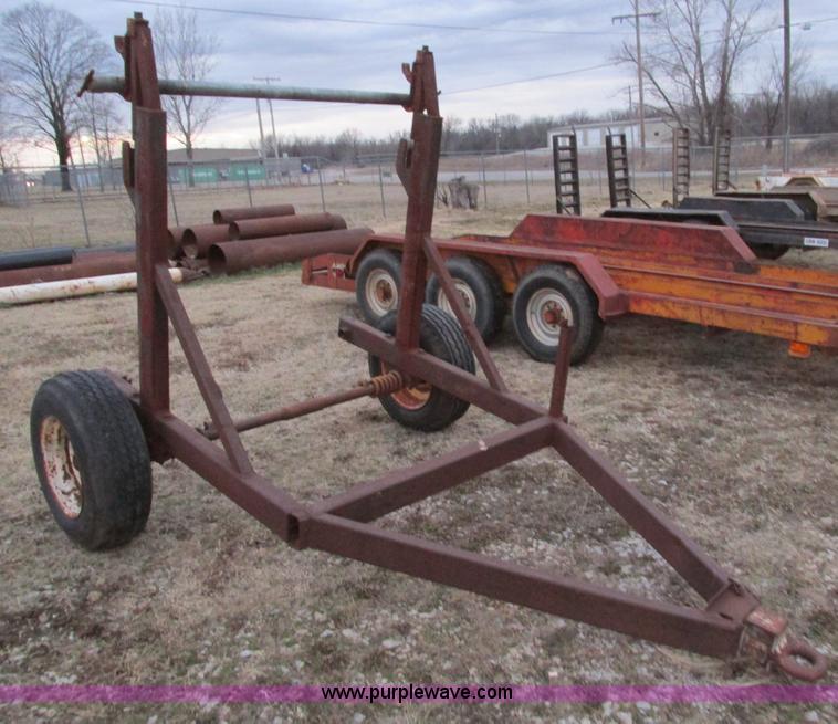 image for item F4249 Single axle spool trailer