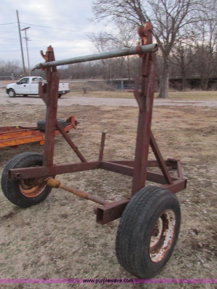 image for item F4249 Single axle spool trailer