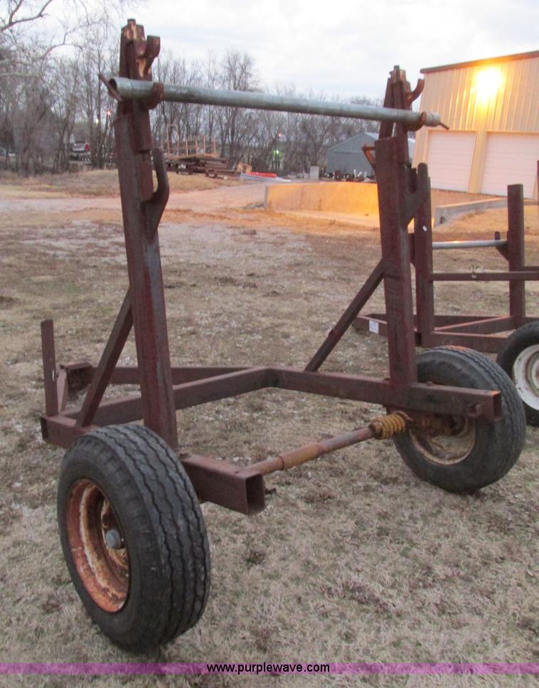 image for item F4249 Single axle spool trailer