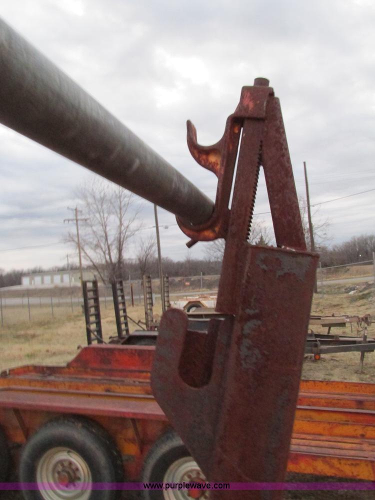 image for item F4249 Single axle spool trailer