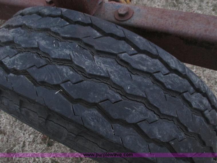 image for item F4249 Single axle spool trailer