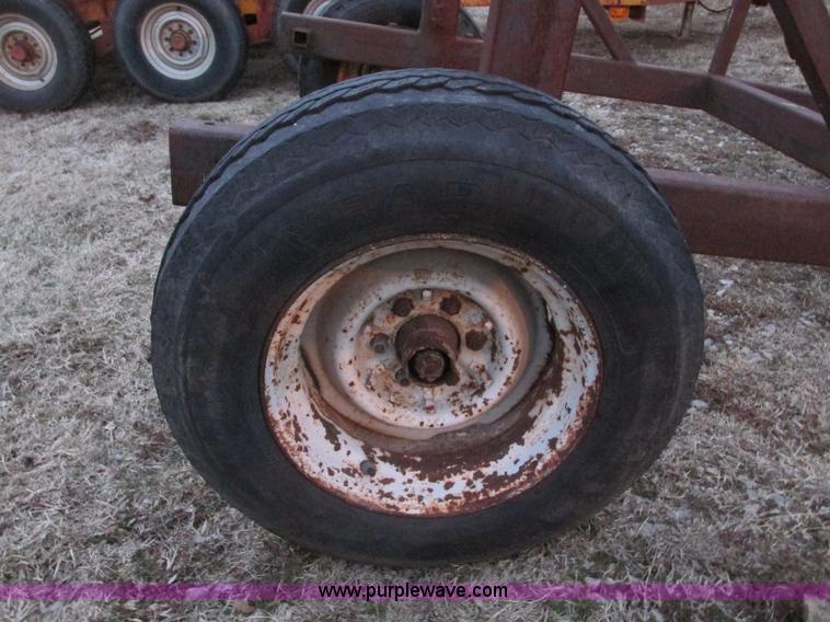 image for item F4249 Single axle spool trailer
