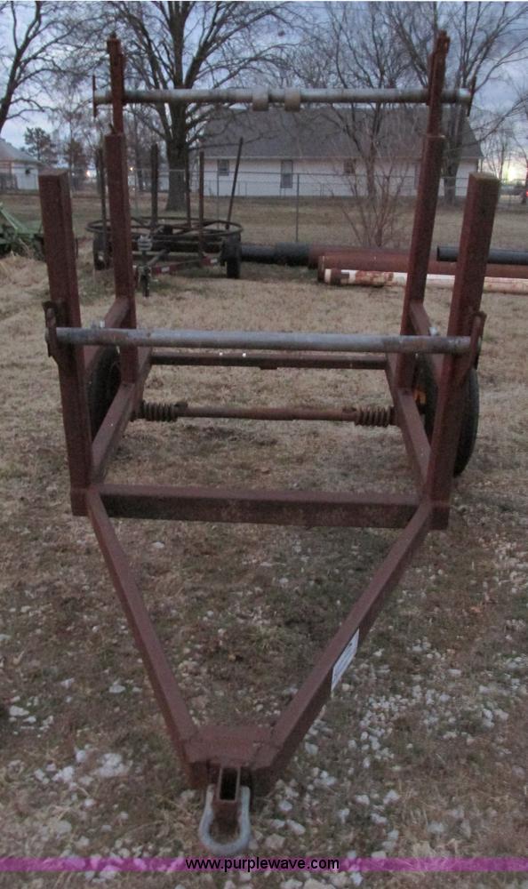 image for item F4253 Single axle double spool trailer