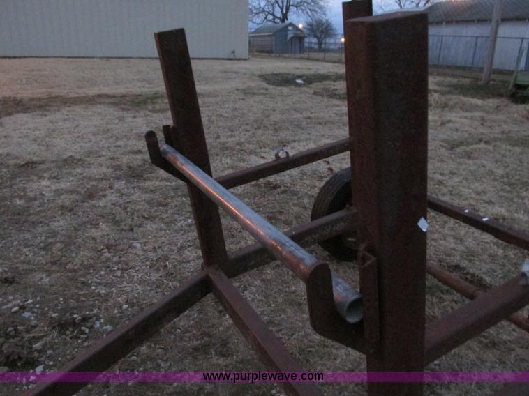 image for item F4253 Single axle double spool trailer