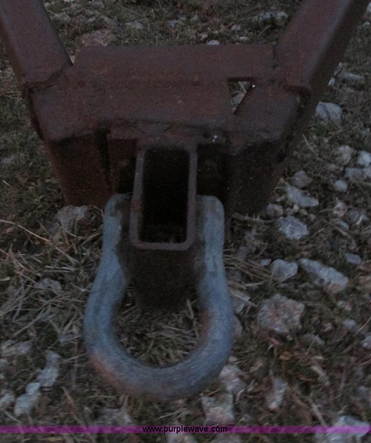 image for item F4253 Single axle double spool trailer