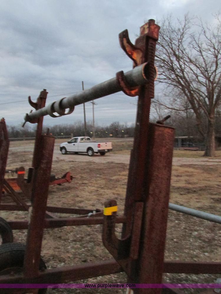 image for item F4253 Single axle double spool trailer