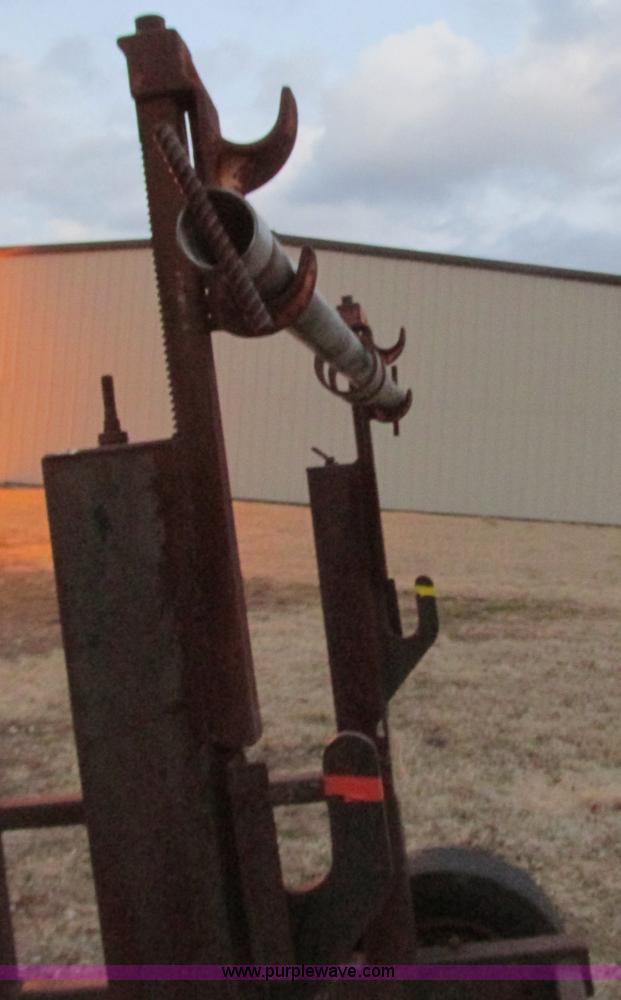 image for item F4253 Single axle double spool trailer