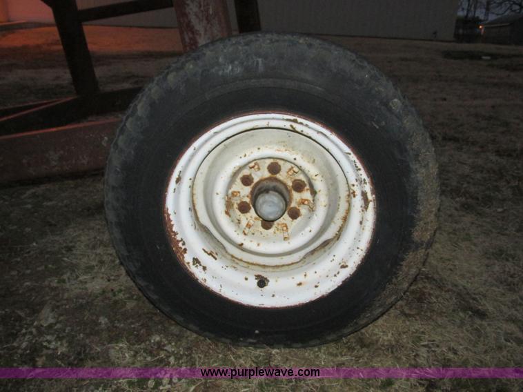 image for item F4253 Single axle double spool trailer