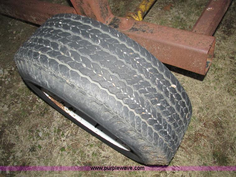 image for item F4253 Single axle double spool trailer