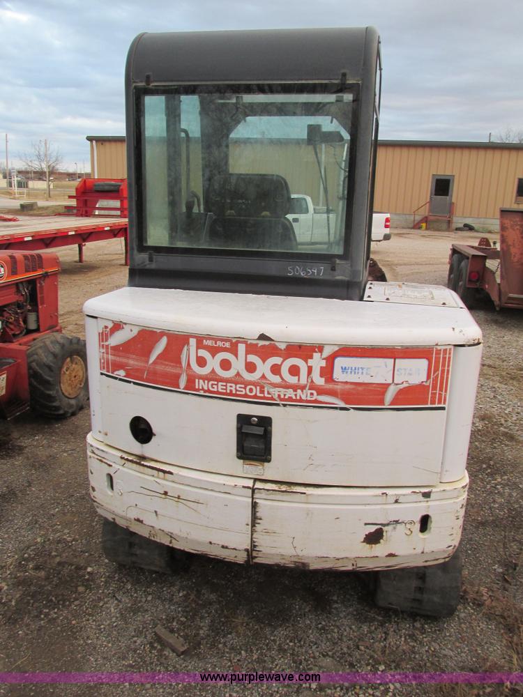 image for item F4281 1997 Bobcat X331 compact excavator