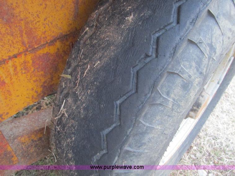 image for item F4284 1974 17' triple axle trailer