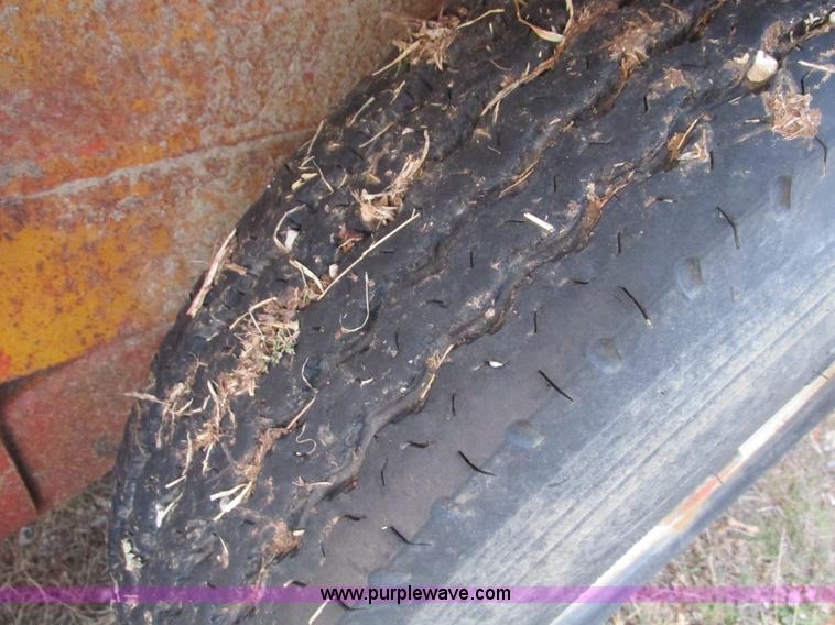 image for item F4284 1974 17' triple axle trailer