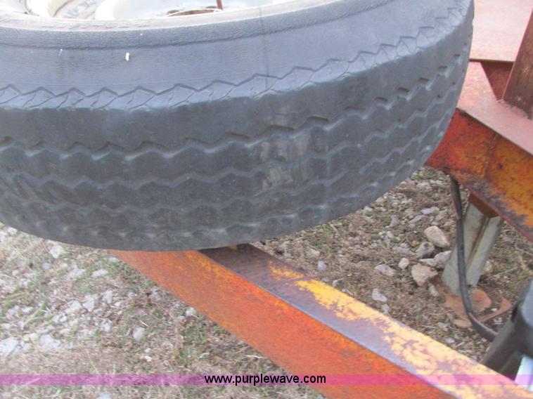 image for item F4284 1974 17' triple axle trailer