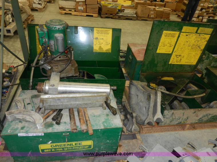 image for item X9098 (10) Assorted hydraulic pipe benders