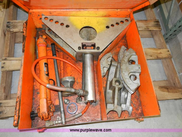 image for item X9098 (10) Assorted hydraulic pipe benders