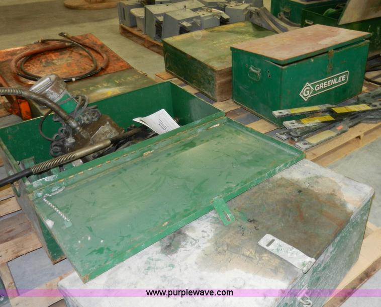 image for item X9098 (10) Assorted hydraulic pipe benders