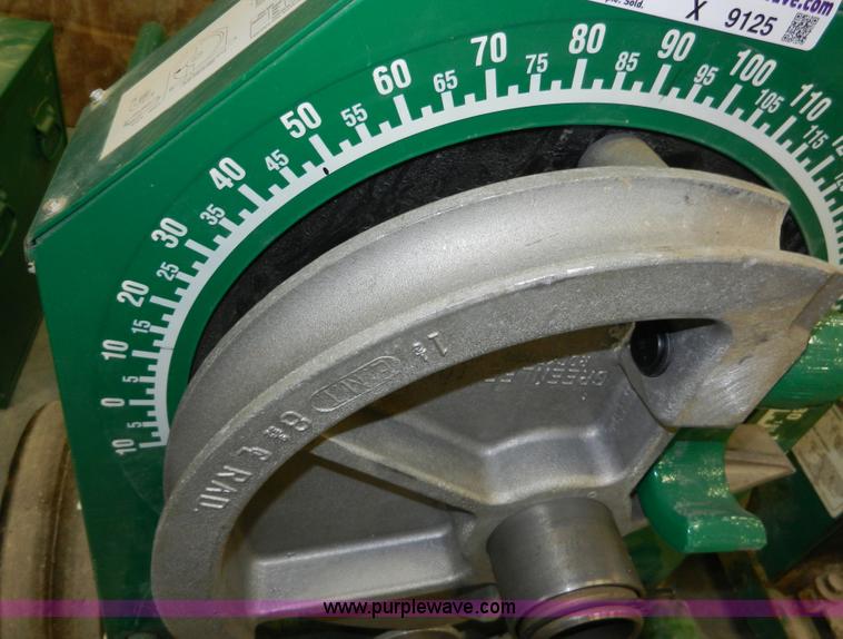 image for item X9125 Greenlee 555 speed bender