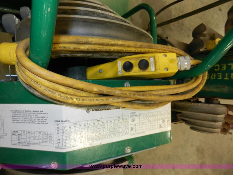 image for item X9125 Greenlee 555 speed bender