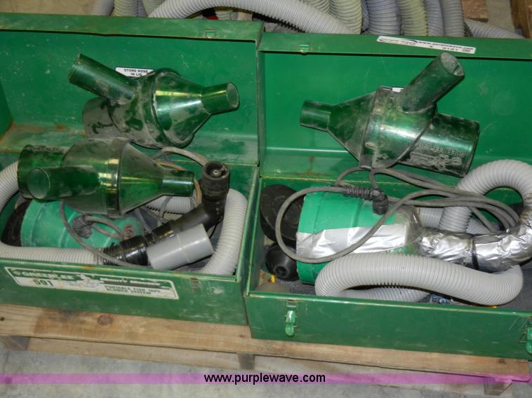 (2) Greenlee portable fish tape blowers in Parsons, KS Item X9181