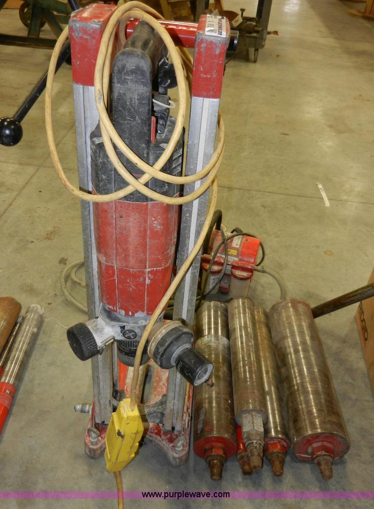 image for item X9192 Hilti DD130 core drill with stand