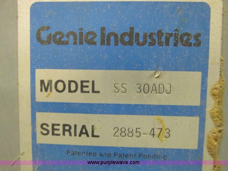 image for item Y9599 (2) Genie lifts