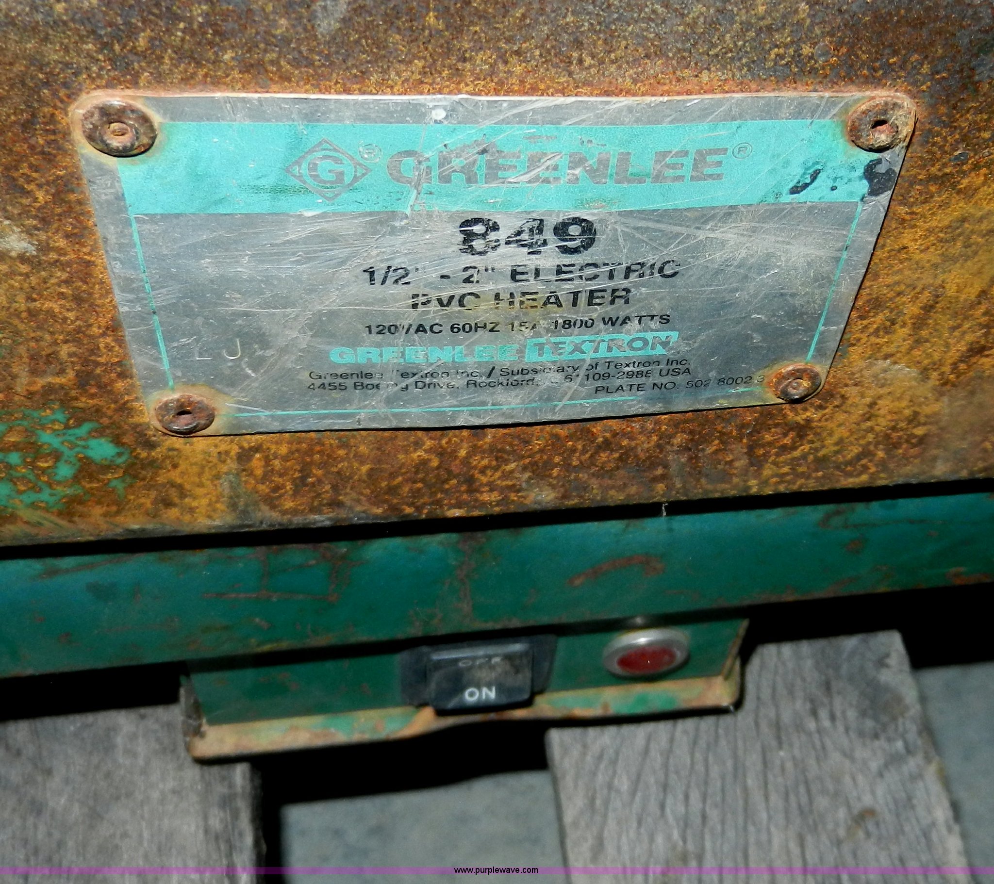 Assorted PVC conduit heaters in Parsons, KS Item X9187 sold Purple Wave