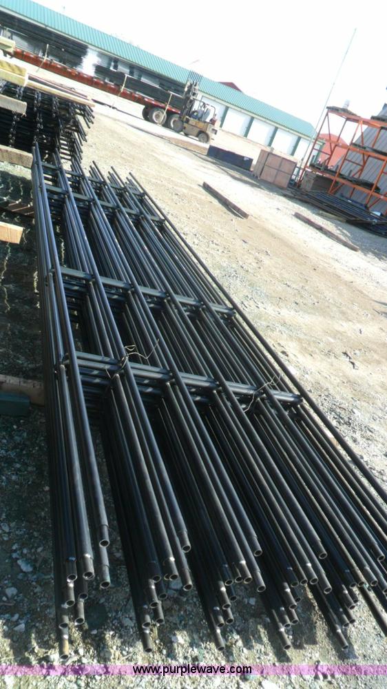 image for item B1516 (10) 20'L six bar heavy duty continuous fence panels