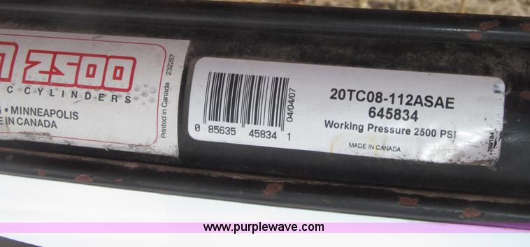 image for item B5378 2008 H&S HDX-14 V-style hay rake