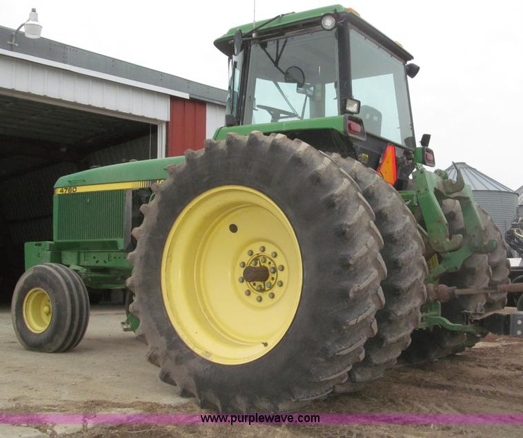 image for item B5379 1992 John Deere 4760 tractor