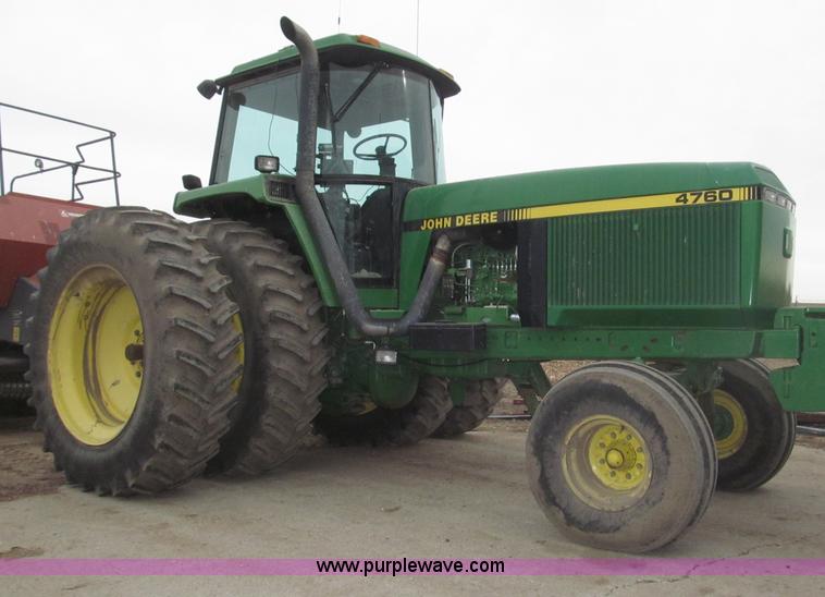 image for item B5379 1992 John Deere 4760 tractor