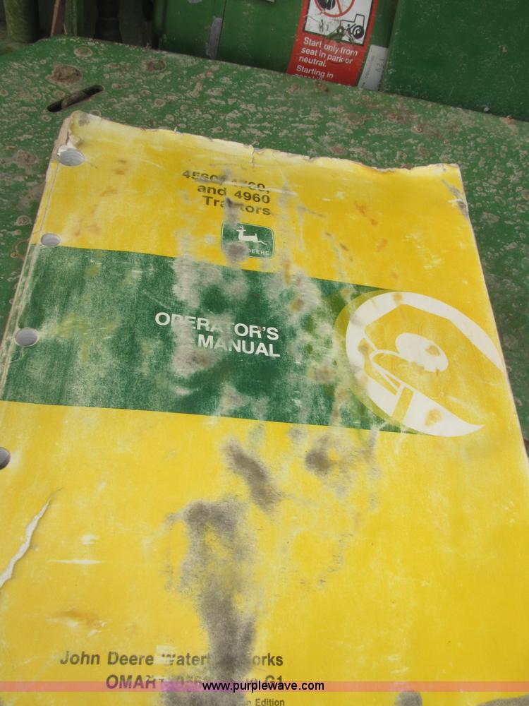 image for item B5379 1992 John Deere 4760 tractor