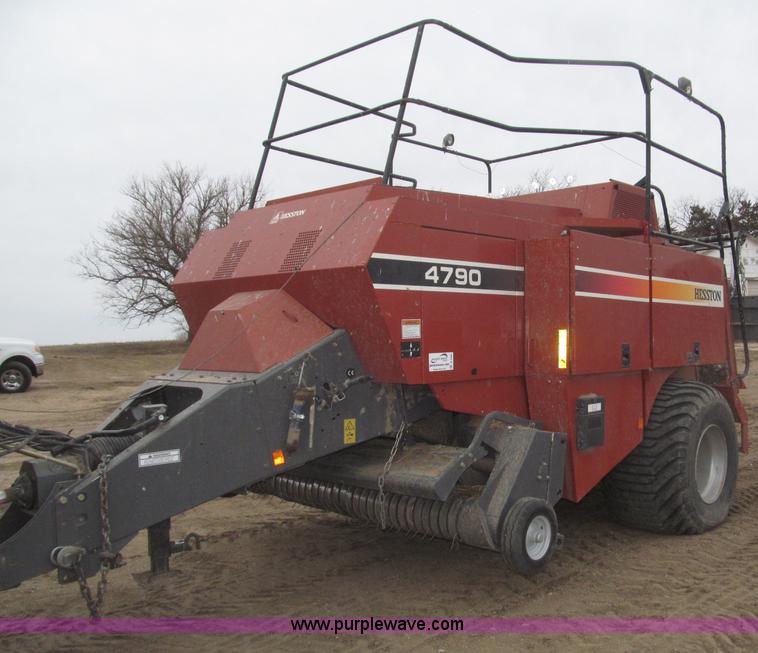 image for item B5380 2007 Hesston 4790 large square baler