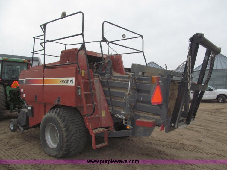image for item B5380 2007 Hesston 4790 large square baler
