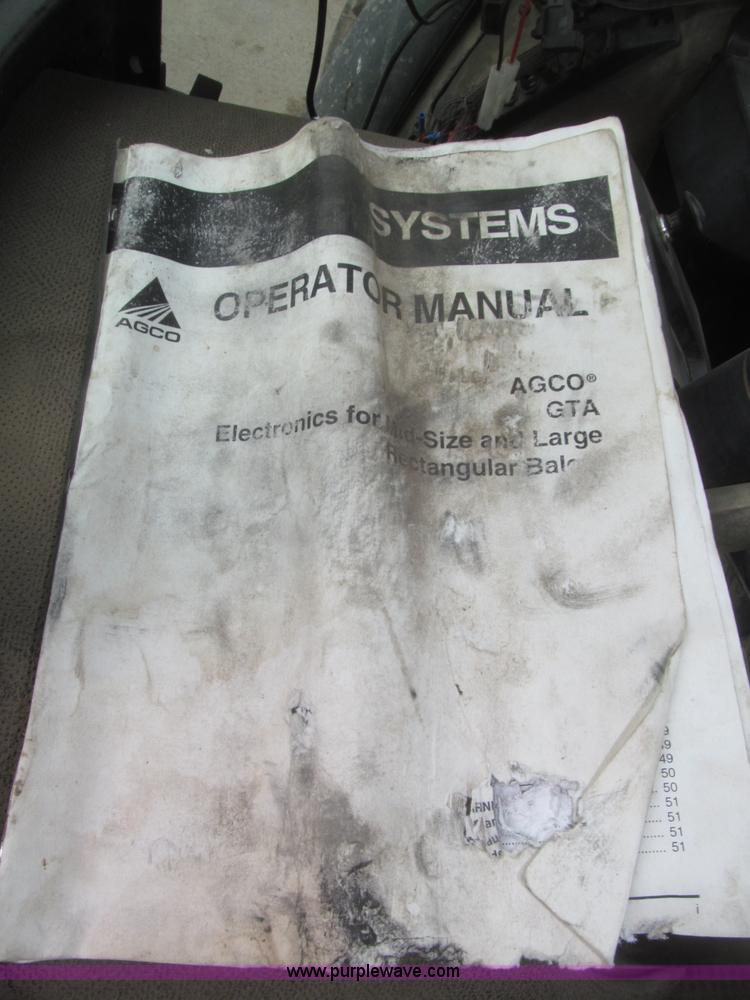 image for item B5380 2007 Hesston 4790 large square baler