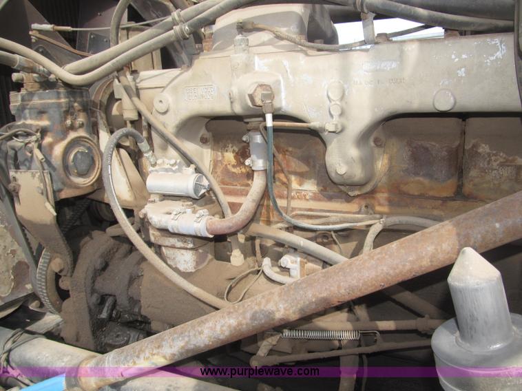 image for item B5387 1976 Kenworth C500 tandem axle flatbed truck