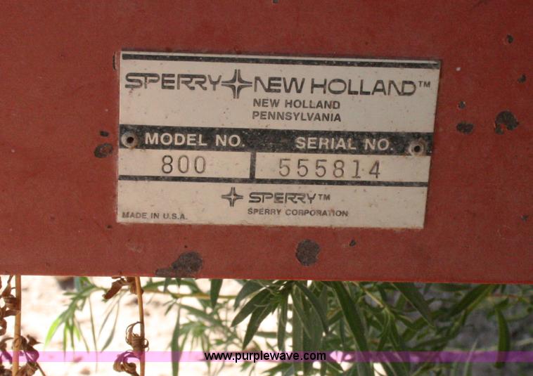 image for item C3560 New Holland 800 manure spreader