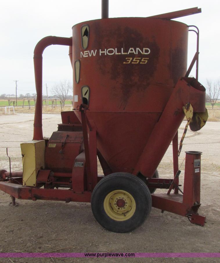 image for item C3563 New Holland 355 feed mixer