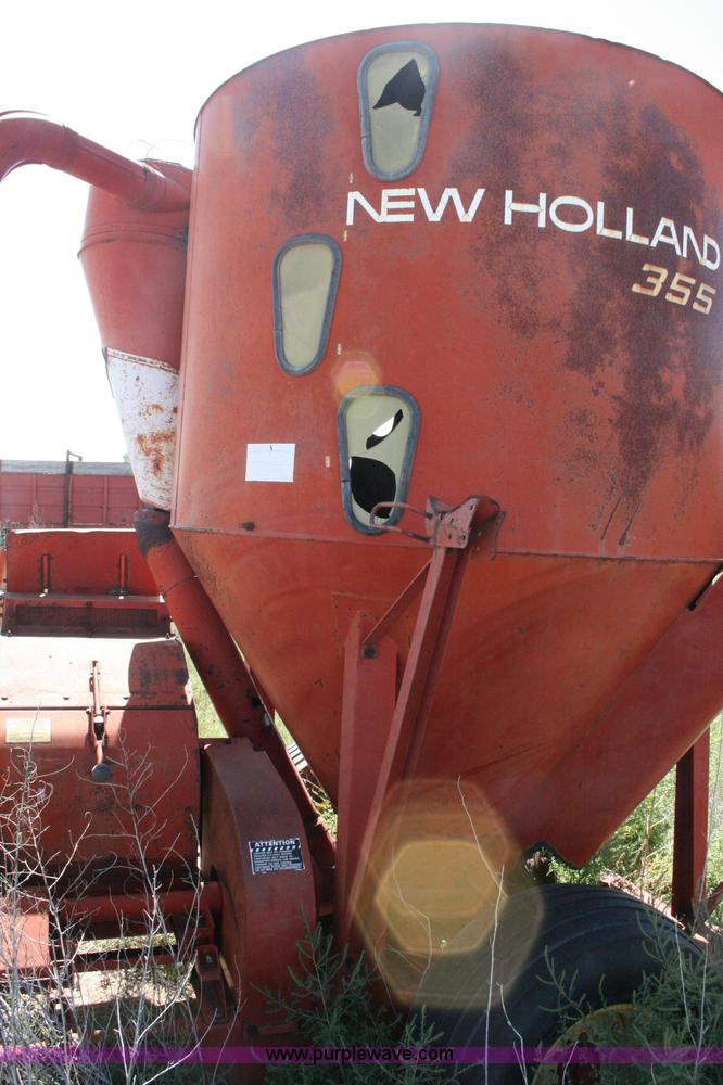 image for item C3563 New Holland 355 feed mixer