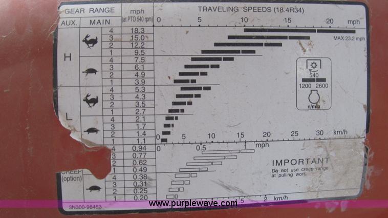 image for item C3569 2005 Kubota M105S tractor