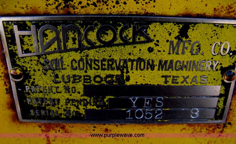 image for item E3108 Hancock elevating scraper