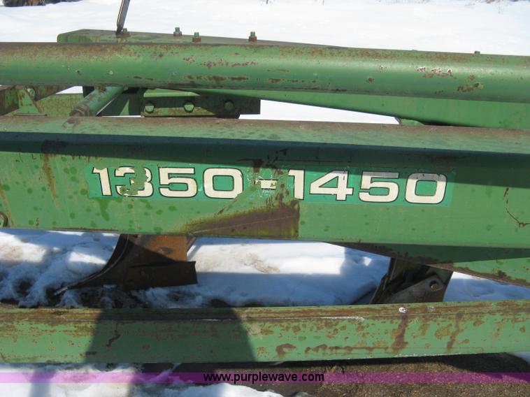 image for item E3111 John Deere 1350-1450 six bottom plow
